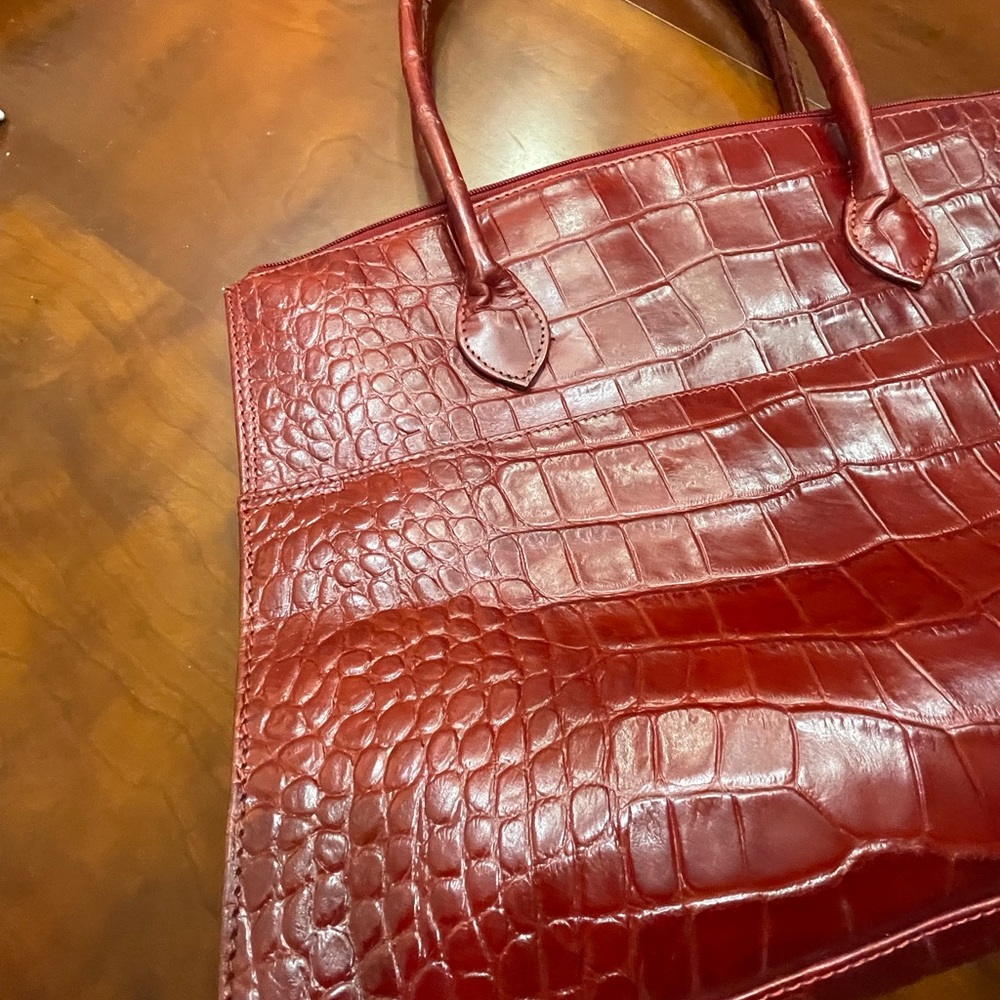 Michael Rome Designs Vintage genuine leather Tote - Picture 13 of 14